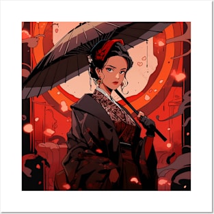 Japanese Lady Posters and Art